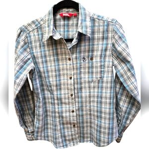 Fjall Raven Alv Shirt Long Sleeve Button-Up - Size S